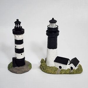 2 Scaasis Originals Pensacola Florida  Miniature Lighthouses
